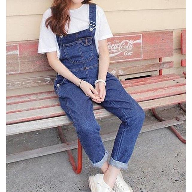 DOARAT つなぎ オーバーオール オールインワン サロペット デニム 刺繍 レディース デニム サロペット つなぎ オーバーオール オールインワン