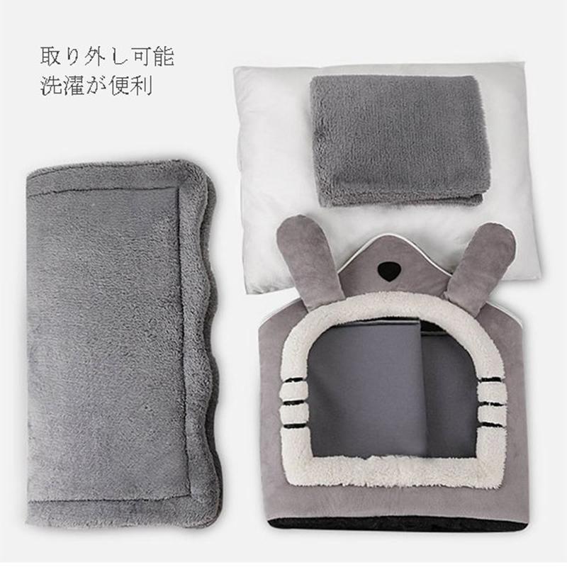 送料無料 犬 猫 PET HOUSE ペットハウス 折りたたみ 犬ハウスドーム型