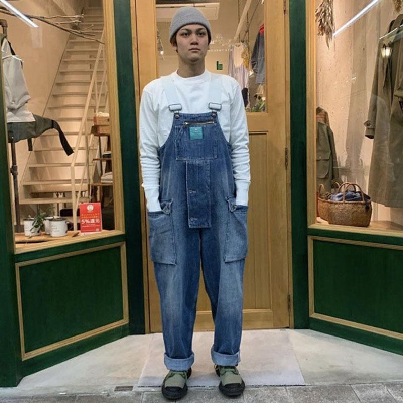 オーバーオール メンズ サロペット デニム ジーンズ リラックス