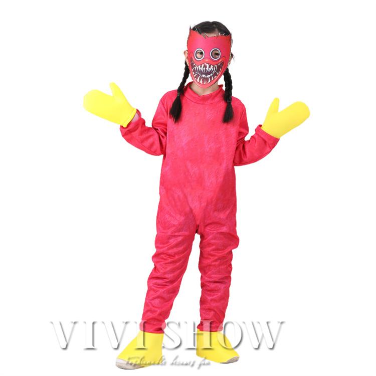 ハロウィン コスプレ poppy playtime 仮装 子供 3点セット