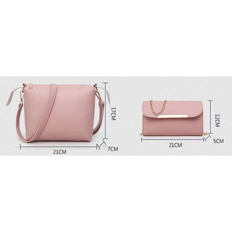 ショルダーバッグ レディース 2way 3点セット トートバッグ 肩掛け