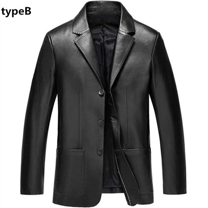 SALE 本革 レザー テーラードジャケット メンズ ブレザー スーツ