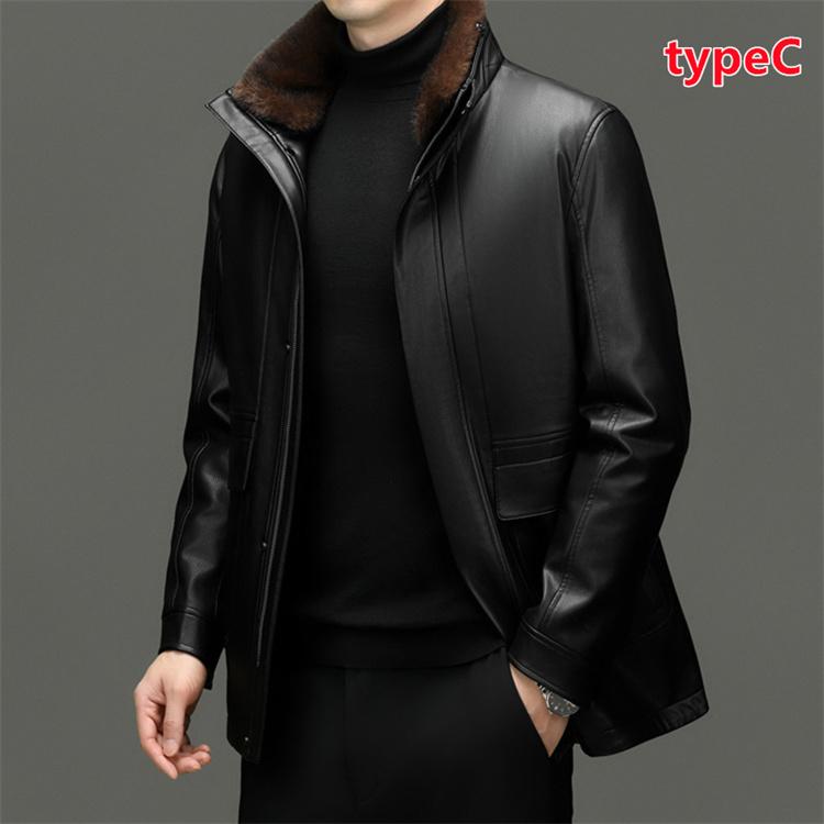 新品SALE ラム革 シープスキン コート メンズ 男性 通勤 ビジネス