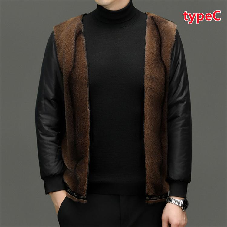 新品SALE ラム革 シープスキン コート メンズ 男性 通勤 ビジネス