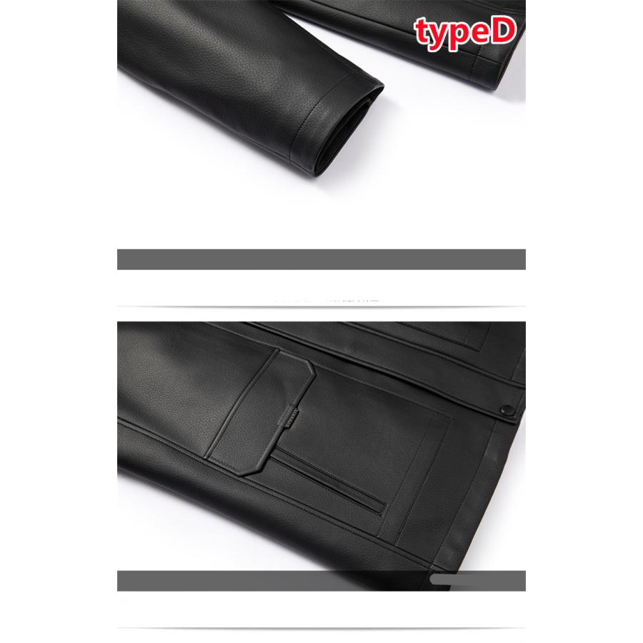 新品SALE ラム革 シープスキン コート メンズ 男性 通勤 ビジネス