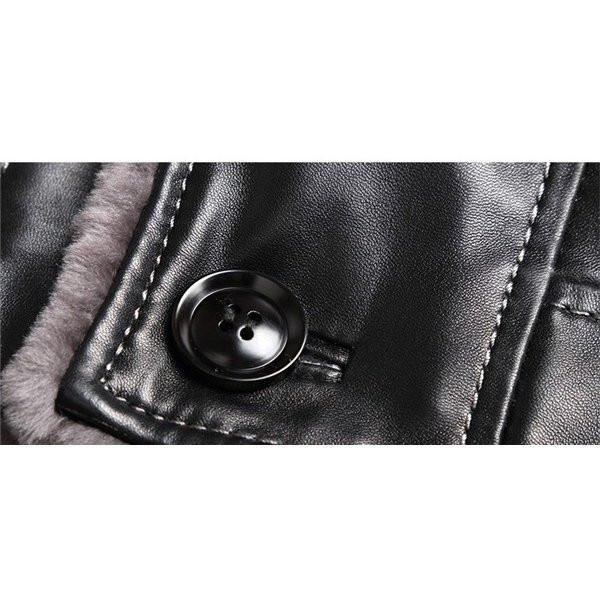 新品SALE ラム革 シープスキン ムートンコート メンズ 男性 通勤 新品SALE ラム革 シープスキン ムートンコート メンズ 男性 通勤