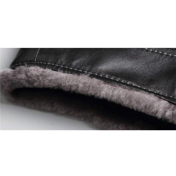 新品SALE ラム革 シープスキン ムートンコート メンズ 男性 通勤 新品SALE ラム革 シープスキン ムートンコート メンズ 男性 通勤