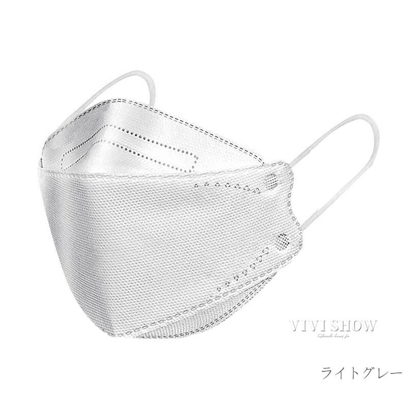 マスク 不織布 カラー kf94マスク 韓国 マスク 血色マスク 50枚入り 柳葉型 韓国マスク 4層構造 3D立体構造 口紅がつかない ウイルス対策 送料無料 セール |  | 26