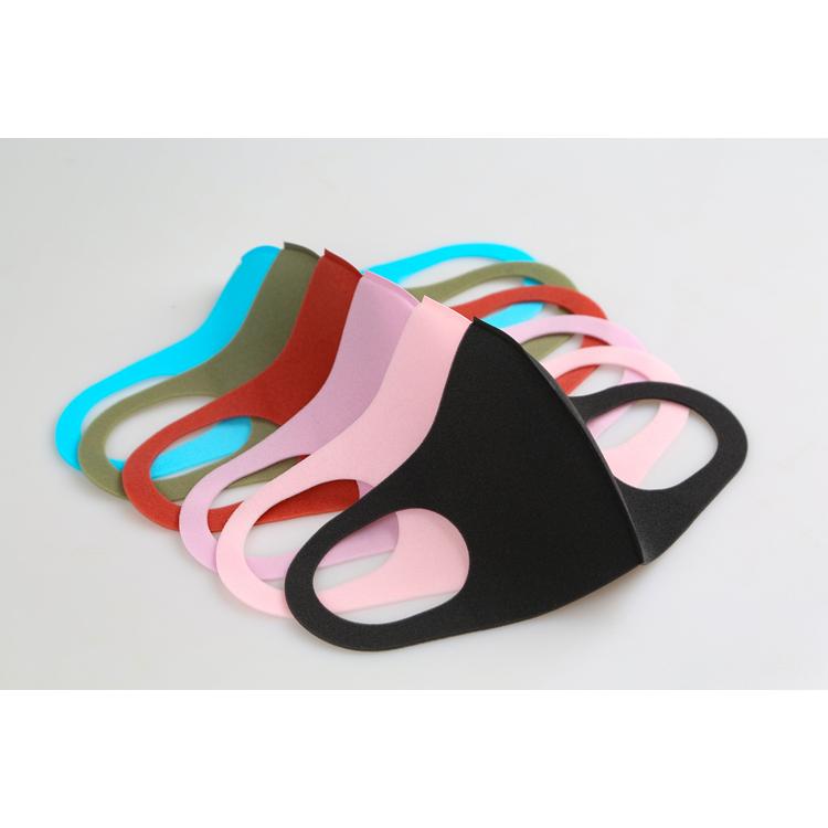 3枚 抗菌マスク 11色 立体 伸縮性あり 繰り返し 洗える 紫外線 蒸れ
