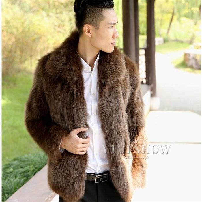 田中 セーブル ファー 毛皮 ナチュラル ブラウン ショートコート（M