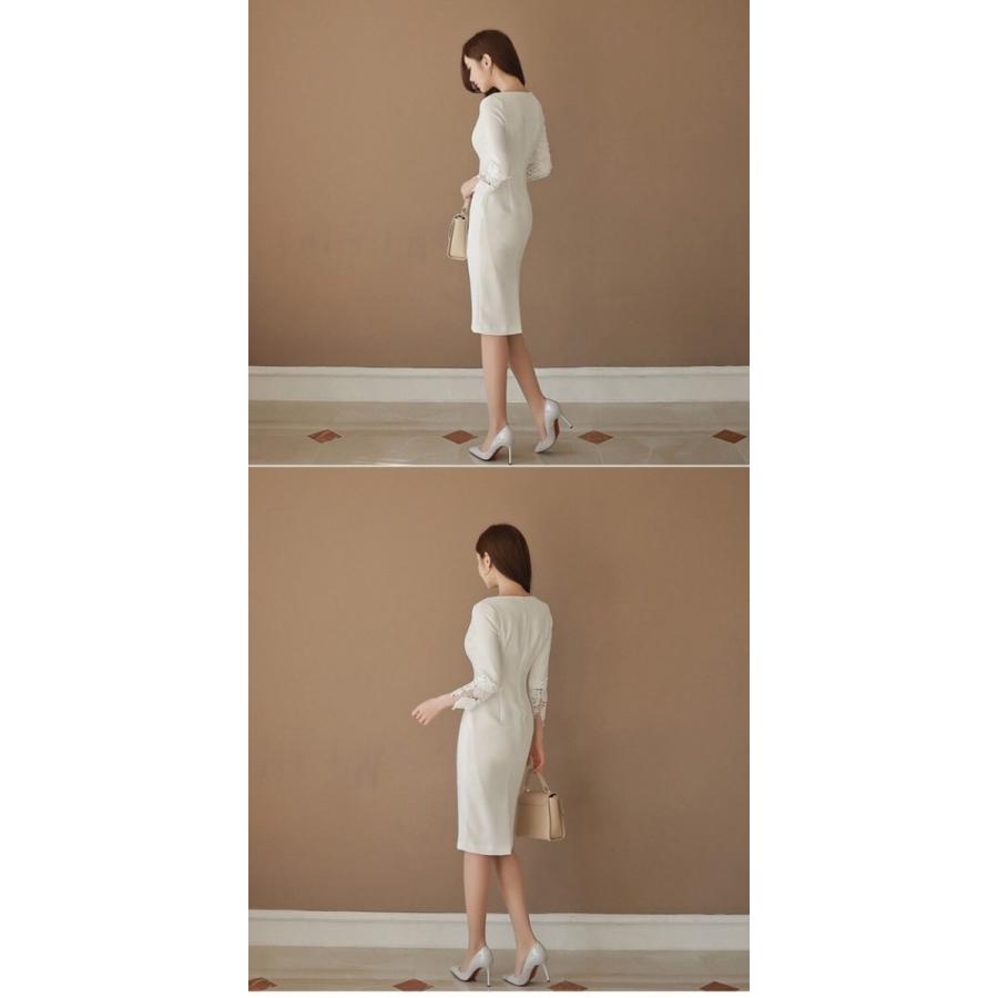 美品▲ PRADA ストレッチタイトワンピース ライトベージュ サイズ40 サイドタックカシュクールタイトワンピース | レディースファッション