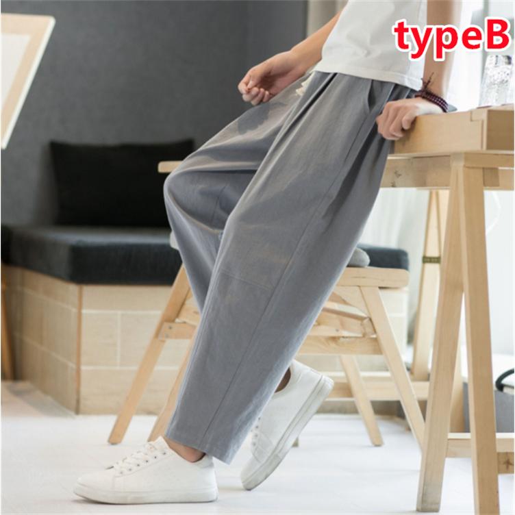 【Y's for men】ワイズフォーメン　麻ワイドパンツ サルエルパンツ Y's for men】ワイズフォーメン 麻ワイドパンツ サルエルパンツ Ys for