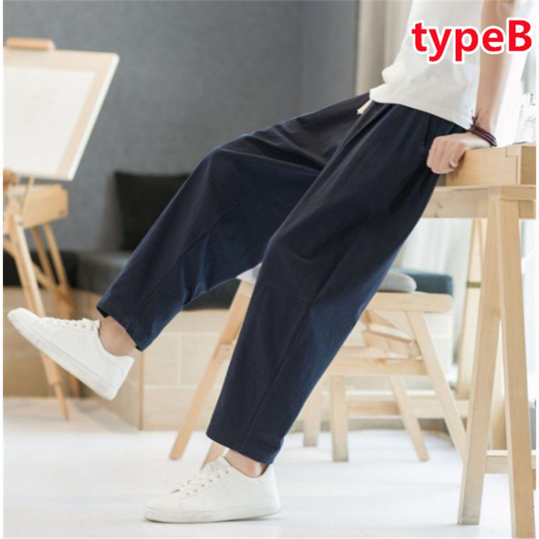 【Y's for men】ワイズフォーメン　麻ワイドパンツ サルエルパンツ ワイドパンツ メンズ 麻パンツ リネンパンツ サルエルパンツ パンツ 九