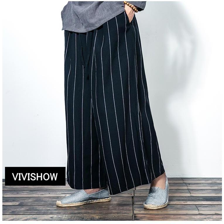 サルエルパンツ メンズ 麻パンツ リネンパンツ ワイドパンツ 麻 涼しい