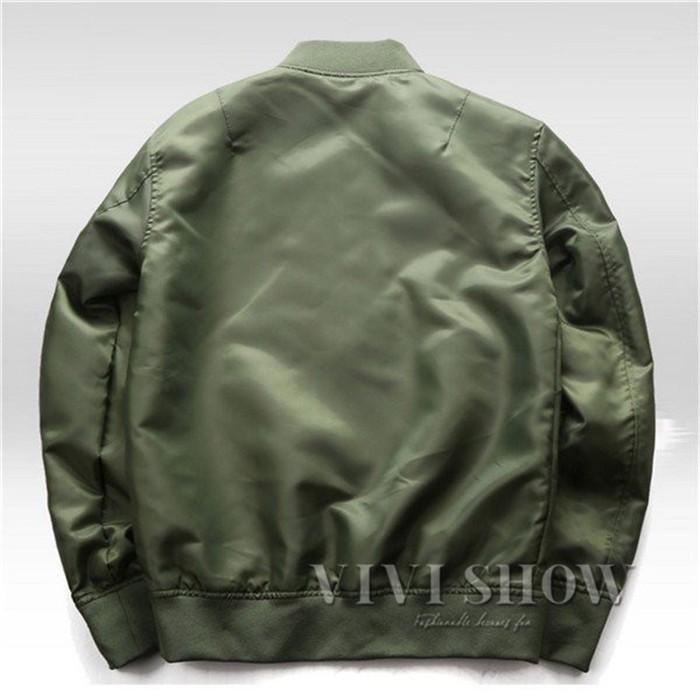 ミリタリージャケット メンズ MA-1 MA1 無地 お兄系 B系 フライト