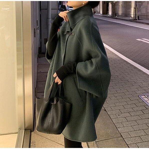 早い者勝ち フェンディ　ポンチョ ケープコート　レディース ポンチョ レディース ケープコート アウター きれいめ 大きいサイズ