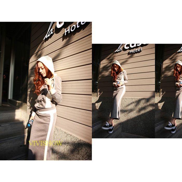 セットアップ パーカー レディース スカート ロング丈スカート