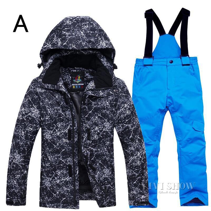 子供 スノーウェア スキー スノーボード キッズ 上下セット ジュニア  セットアップ ジャケット パンツ