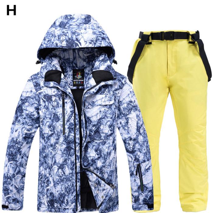 メンズ スノーボードウェア スキーウェア セットアップ 2点セット