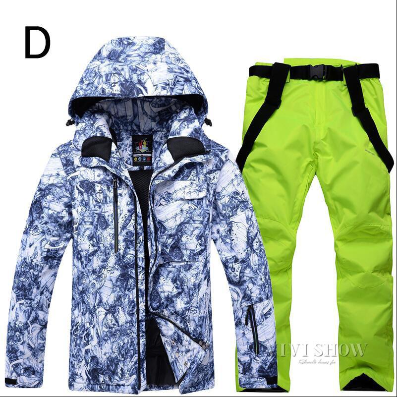スノボーwear セットアップ 2点セット メンズ セットアップ スノーボードウェア スキーウェア