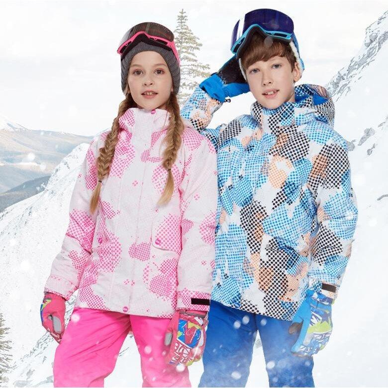 キッズ スノーウェア 男女兼用 スノーボードウェア スキーウェア 上下セット 暖かい 子供用 2点セット ジャケット パンツ アウトドア  :stz157:VIVISHOW - 通販 - Yahoo!ショッピング