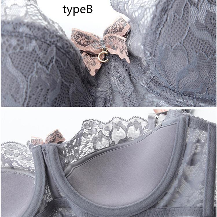 ブラジャーショーツセット シースルー ショーツ 高級レースブラジャー