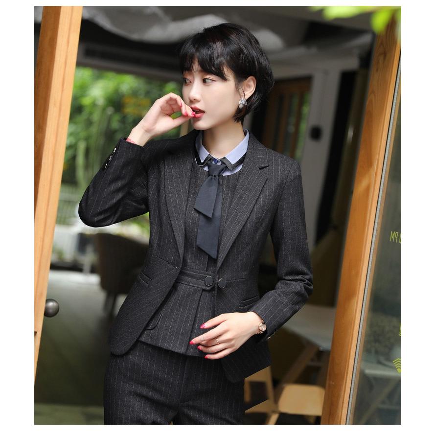 ビジネススーツ パンツスーツ レディース 5点セットアップ ベスト