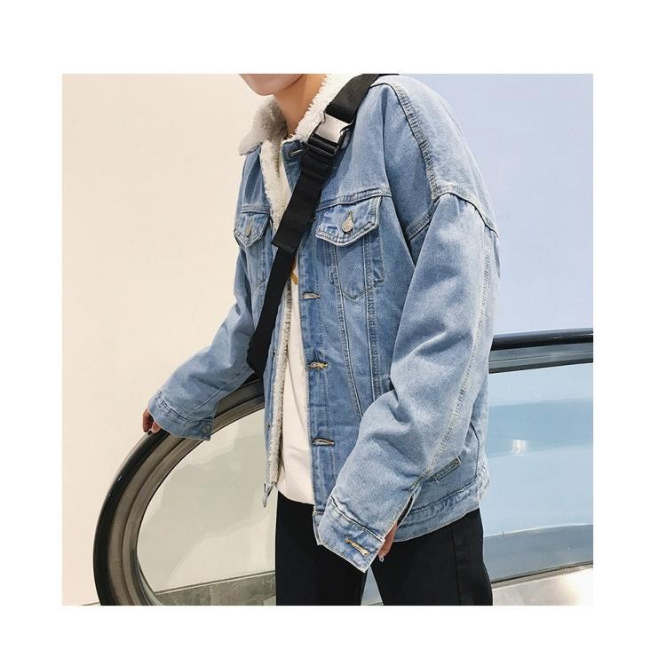 デニムジャケット デニムコート メンズ 裏起毛 裏ボア付き Gジャン 