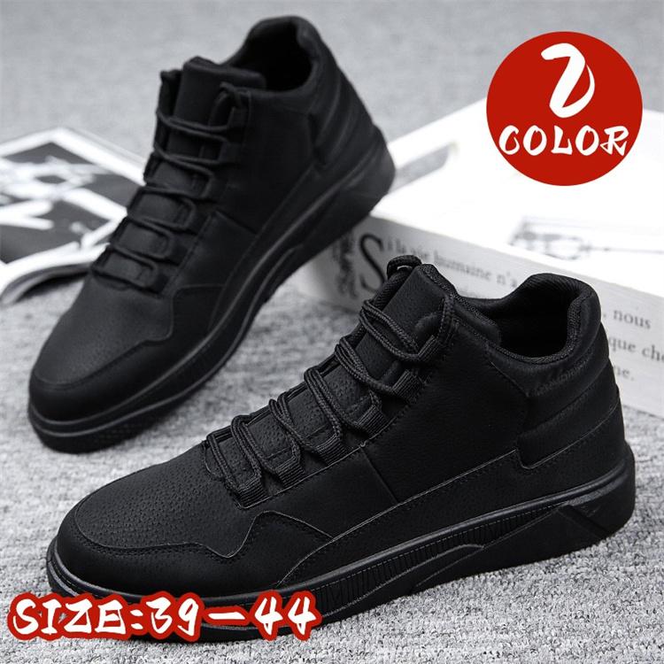 スニーカー メンズ ハイカット レースアップ スポーツ ファッション