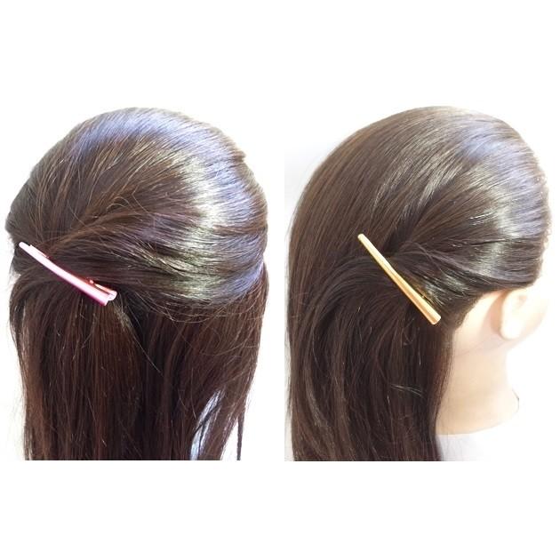ヘアクリップ ２個セット 小さいコンコルド クリップ プレーン 金属メタル ビーク くちばしクリップ 小 ダッカール ミニ ポイント消化 Viviva Beauty And Accessory 通販 Yahoo ショッピング