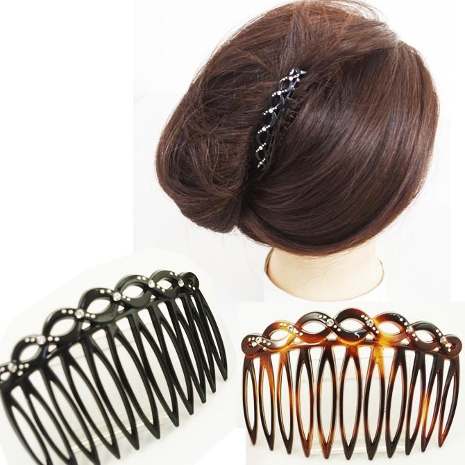 フランス製 コーム ラインストーン付 ベーシック 313 黒 和服 髪飾り 着物 ヘアコーム ヘアアレンジ まとめ髪 313 2913 Viviva Beauty And Accessory 通販 Yahoo ショッピング