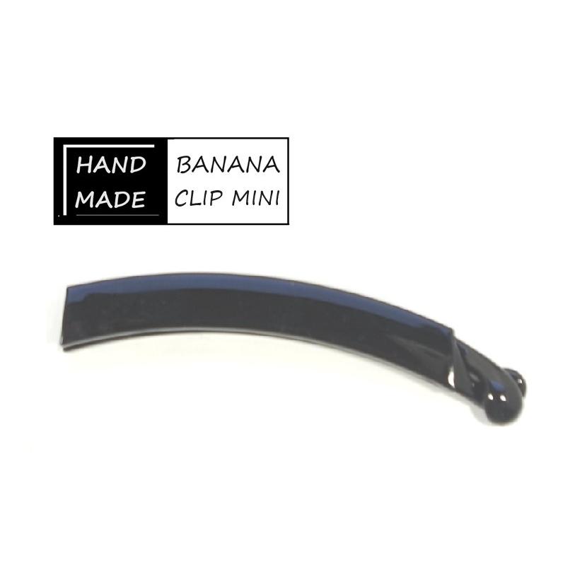 2個セット】バナナクリップ 材料 パーツ ブラック シンプル 