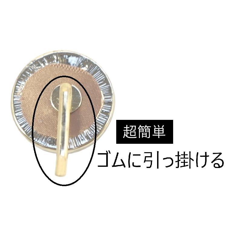 限定品】ポニーフック ヘアフック ヘアカフ コンチョ ボタン コーム