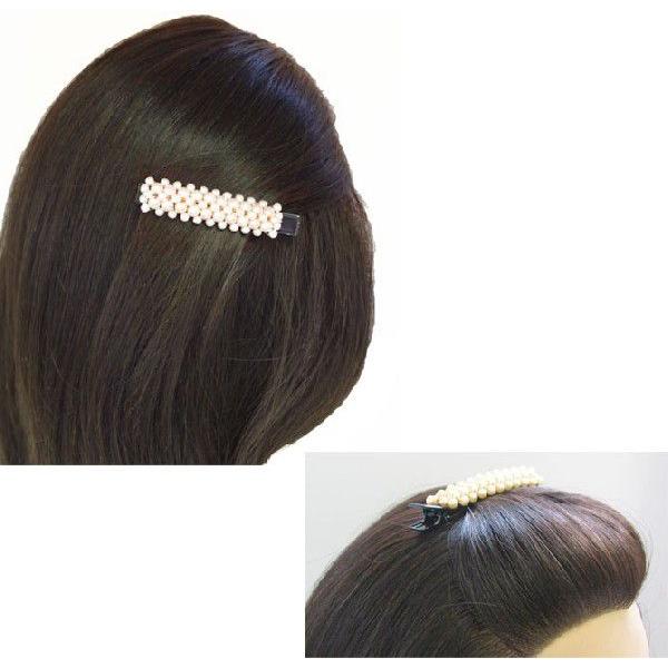 DEVISAGEパールヘアクリップ【L】 DEVISAGEパールヘアクリップ【L】 デヴィサージュ バンス