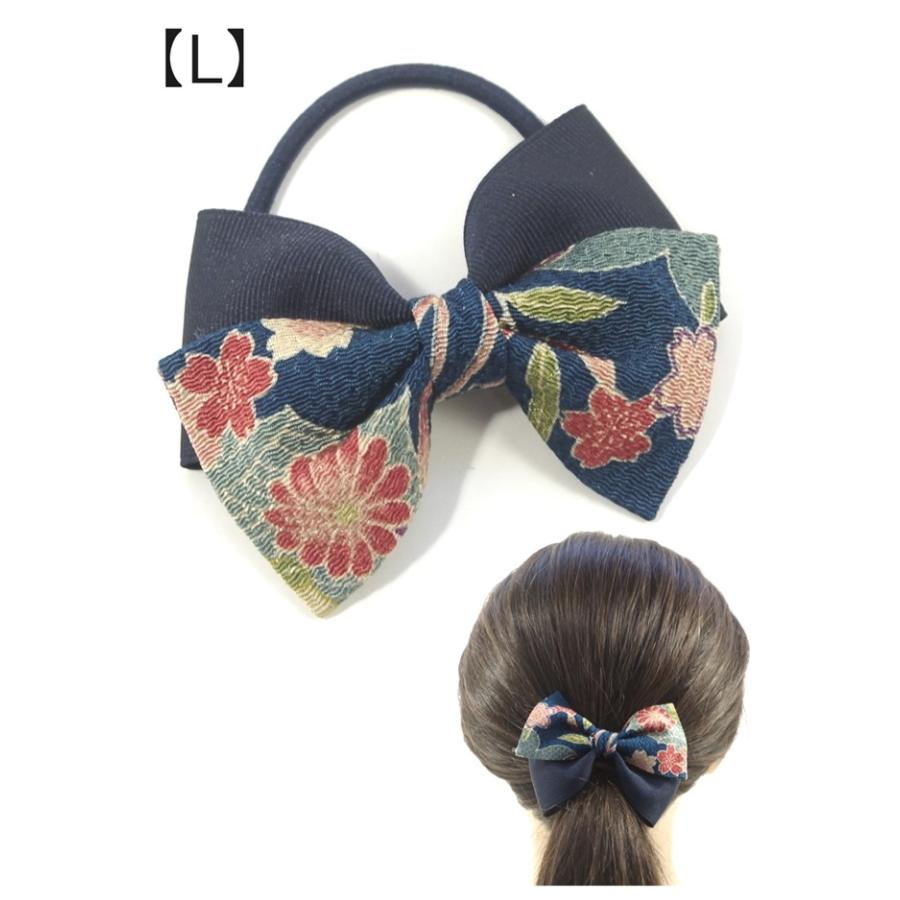 新柄入荷/全12種類】ヘアゴム 和柄 ちりめん グログラン リボン 新柄入荷/全12種類】ヘアゴム 和柄 ちりめん グログラン リボン
