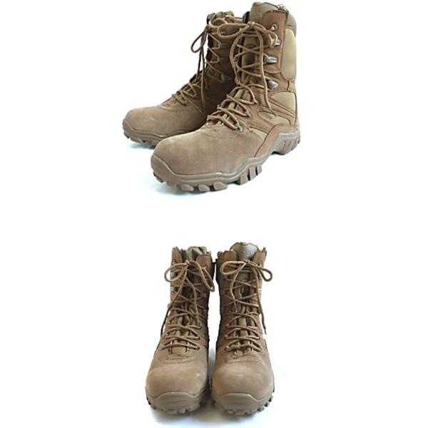 アメリカ軍 海兵隊 USMC サイドジッパー コンバット ブーツ レプリカ 6W 25cm ミリタリーブーツ 靴 シューズ まとめ買い ポイント消化 ホビー_1