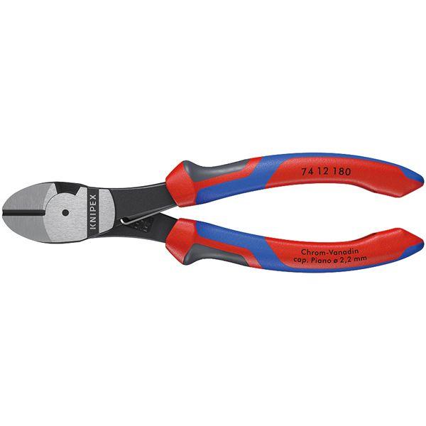 KNIPEX クニペックス 7412-180 バネ付 強力型 斜ニッパー SB 工具 ツール DIY 作業工具 道具 ニッパー まとめ買い 爆買 ポイント消化 スポーツ用品_3