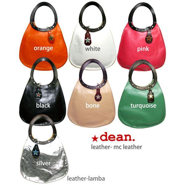 dean(ディーン) machine stitch tear-drop ショルダーバッグ ターコイズ 送料無料 まとめ買い ポイント消化 ファッション_2