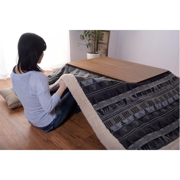 こたつ ローテーブル 幅105cm 長方形 木製 木目調 中間スイッチ 組立品 リビング ダイニング インテリア家具 引っ越し 業務用 まとめ買い ポイント消化 日用品_2
