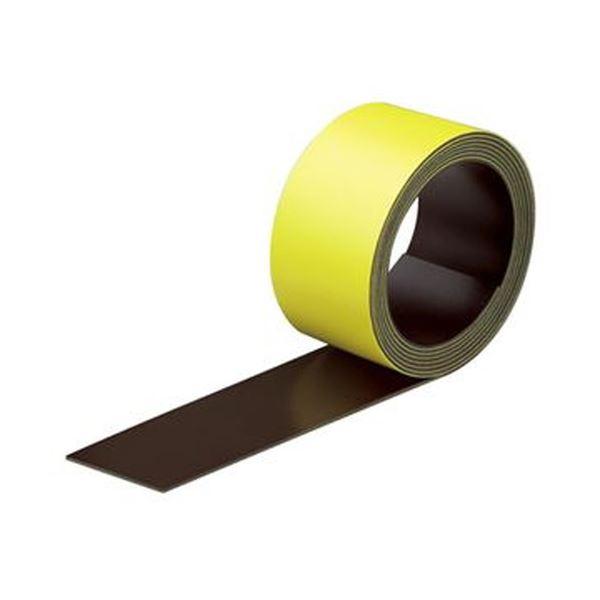 (まとめ)コクヨ マグネットシート(スリムカラー)25×1000mm 黄 マク-307NY 1セット(10本)〔×3セット〕 業務用 まとめ買い ポイント消化 日用品_1