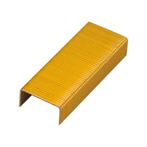 (まとめ)マックス ホッチキスカラー針 小型10号シリーズ 50本連結×20個入 メタリックイエロー No.10-1M/MY 1箱 〔×50セット〕 業務用 まとめ買い ポイント消化_1