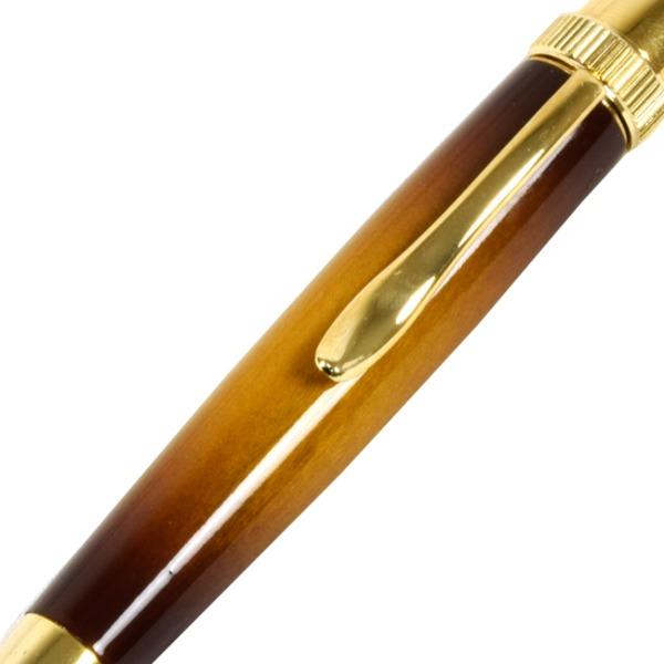 サンバースト ボールペン/文房具 〔桜 チェリーウッド パーカータイプ〕 芯:0.7mm 日本製 文具 『Air Brush Wood Pen』 業務 まとめ買い ポイント消化 日用品_1