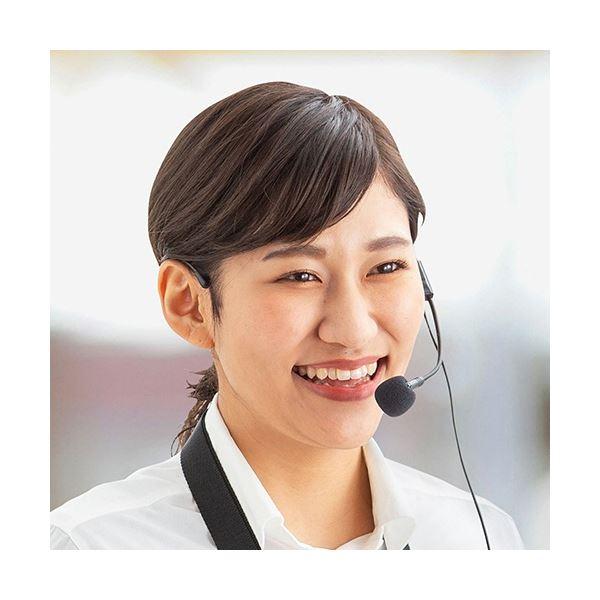 (まとめ) サンワサプライ ヘッドマイク(MM-SPAMP9交換用) MM-SPAMP9HM 1個 〔×3セット〕 まとめ買い ポイント消化 PC周辺機器_4