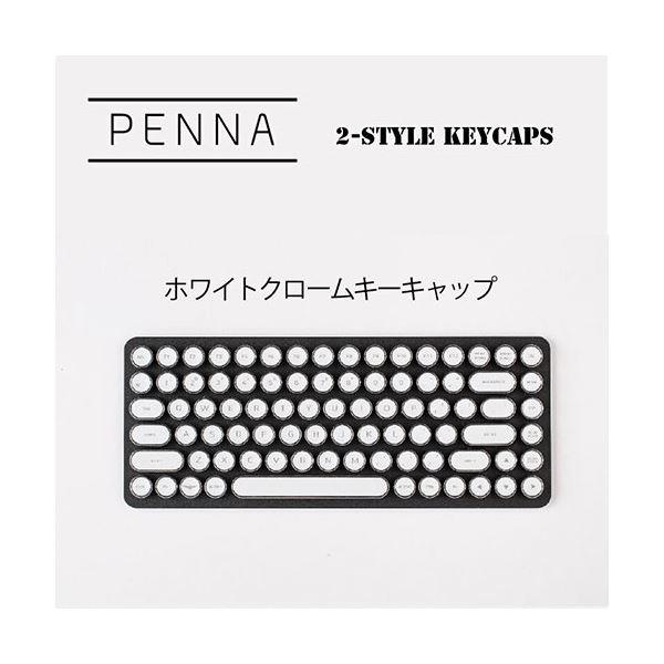 AJAX PENNA取替キーキャップ ホワイトクローム PNAKCW ホワイト まとめ買い ポイント消化 PC周辺機器_1