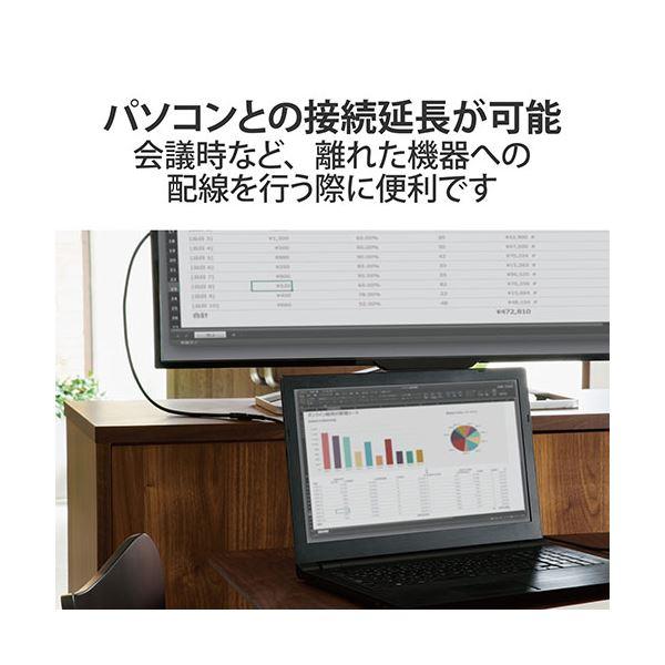 〔3個セット〕 エレコム HDMI延長ケーブル 2m DH-HDEX20BKX3 まとめ買い ポイント消化 PC周辺機器_4