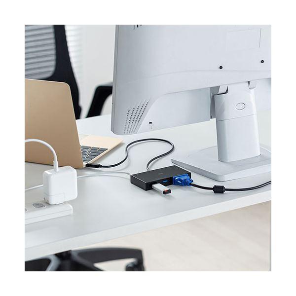 サンワサプライ VGA付USB Type-Cハブ USB-3TCV1BK まとめ買い ポイント消化 PC周辺機器_4
