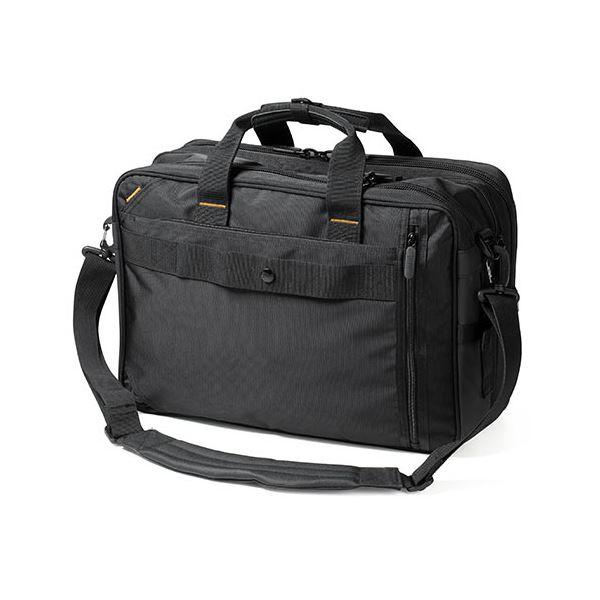 サンワダイレクト ビジネスバッグ(3WAY・大容量・リュック・ショルダー対応・25.5L) 200-BAG170BK 1個 まとめ買い