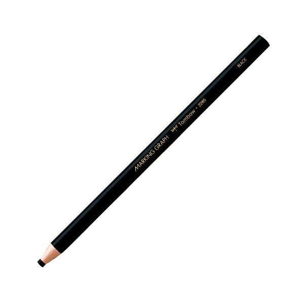 （まとめ） トンボ鉛筆 マーキンググラフ 紙巻 くろ2285-33 1ダース（12本） 〔×10セット〕爆買_1