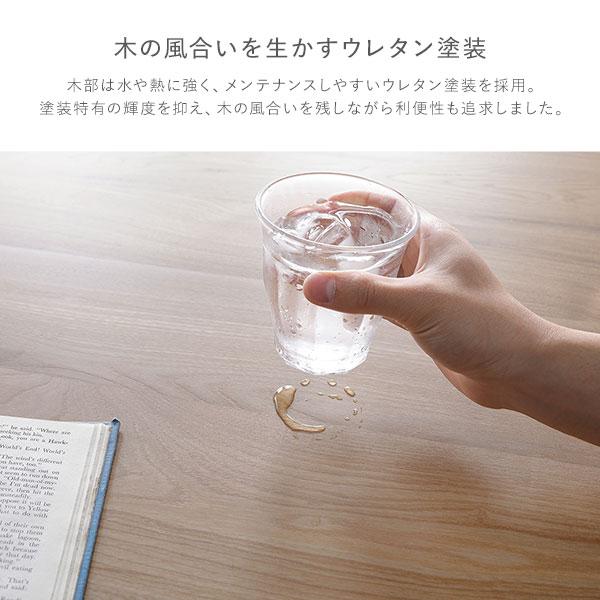 ダイニング ベンチ 単品 〔 アーム付き グレー 〕 木製 天然木 背もたれクッション カバーリング仕様 洗える 組立品爆買_10