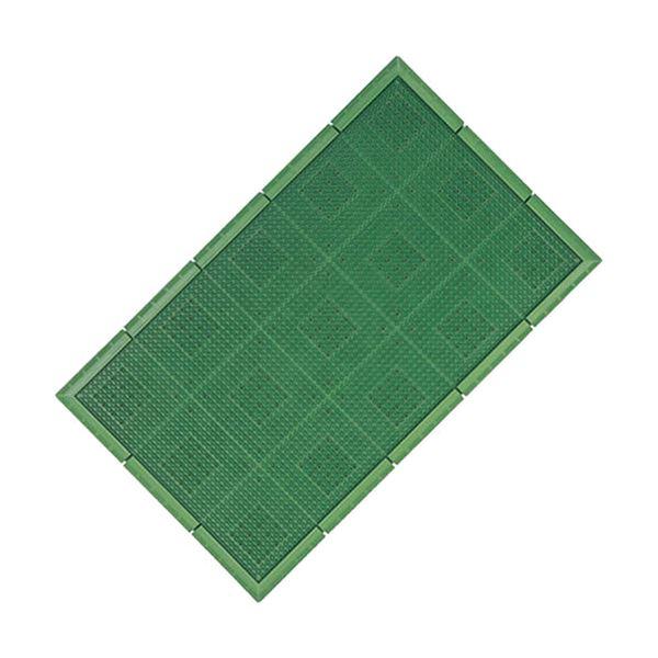 山崎産業 エバック サンステップマット#6 グリーン MMT04896 業務用 まとめ買い ポイント消化 日用品 | 